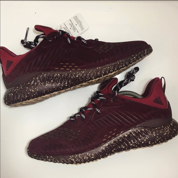 maroon mens adidas shoes